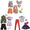 BARBIE Ken Fashion 2 confezioni Ass. GWC33 Abbigliamento e Scarpe, Multicolore (21291382)