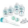 Tommee Tippee Biberon Anticolica, Tettarella Simile al Seno e Sistema di Ventilazione Anticolica, Dimensioni Misti, Trasparente, Colore e design possono variare