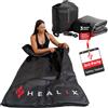 Healix Coperta sauna a infrarossi Zero EMF - Coperta portatile per sauna domestica per relax e benessere, riscaldamento a infrarossi lontani, senza COV, temperatura regolabile (25-80 °C