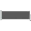 vidaXL Tenda laterale 60 x 300 cm 100% poliestere ferro acciaio
