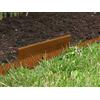 innogard 6021-001 - Connettore per nastro di bordatura del prato - Acciaio corten - Elemento di collegamento per la bordatura del letto, altezza 15 cm