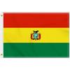 Petite Pine 2 × 3 FT Bolivia Bandiera, Medio 60 × 90 CM 150D Boliviano Outdoor Banner, Decorazione Giardino Con Ottone Gromment