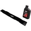 perfektGarten Lama da 46 cm compatibile con McCulloch M46-140WR M46-190AWREX MBO018 + Briggs & Stratton Oil SAE30