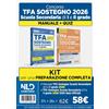 Nld Concorsi Kit concorso TFA sostegno 2026. Scuola secondaria di I e II grado. Manuale di teoria e 1000 quiz ufficiali