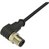 BKL Electronic 2702033 - Cavo di collegamento per sensore/attuatore M12, angolato 2 m, numero di poli: 4,5, 1 pezzo.