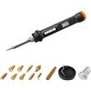 WORX WX744.9 WX744.9 Saldatore con controllo digitale fino a 480°C | Riscaldamento rapido, controllo digitale della temperatura e impugnatura a penna; senza batteria e caricabatterie