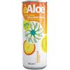 DECAFOOD èAloe Aloe Vera Wellness Drink Bevanda Non Gassata con Polpa in Pezzi 38% Gusto Ananas Confezione da 12 Lattine da 250ml