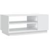 vidaXL Tavolino da Salotto Bianco 102x55x43 cm in Truciolato