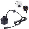 Zeerkeer Mini Macchina per Nebbia, Nebulizzatore a Ultrasuoni con 12 LED Luce, Mini Nebbia Macchina per Fontane Interne ed Esterne, Nebbia Macchina per Inverdimento Piante e Serbatoi D'acqua