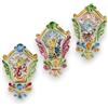 SICILIA BEDDA CAPACI Acquasantiera (1Unità) in ceramica Caltagirone, h 14 cm ca. Colore casuale