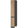 Vicco Armadio da farmacia R-Line, Rovere dorato, 30 cm | 2 ante estraibili · 5 Ripiani · Piedini regolabili in altezza · ✓ Liberamente combinabile · ✓ Ampio spazio contenitivo