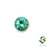 SBI Gems 4.25 MM Certificato Smeraldo Naturale Taglio Rotondo 0.27 Cts Non Trattato Loose