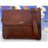 Fatto a mano Borsa Portadocumenti Vintage Uomo In Pelle 18 Pollici Marrone Laptop 5x13x18