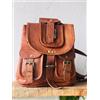 Fatto a mano Borsa A Spalla Vintage In Vera Pelle Di Capra Per Donne Nuova
