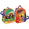 Mitama Zainetto Double Face, Monoscomparto, Tag porta nome, Per bambini e bambine, Scuola e asilo, Tempo libero