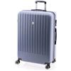 John Travel JOHNTRAVEL Valigia grande rigida John Travel Baobab 75 cm 85 litri espandibile, blu, grande, Valigia da viaggio rigida ABS con quattro ruote.