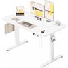 TRIUMPHKEY Scrivania Regolabile in Altezza Elettrica 140 x 80cm,Scrivania multifunzione per computer,3 Altezze di Memoria 72 118 cm,con Porta di Ricarica USB,Standing Desk,per Ufficio
