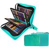 YOUSHARES 210 slot di matita & extra 100 slot matita strato Holder - Bundle per acquerello Prismacolor, Crayola matite colorate, Marco penne e cosmetici Brush by Youshares 216 slots Green