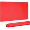 PATIKIL Tappetino per Scrivania Grande 24x13 Sottomano in Pelle Pu Rosso | da Scrivania Grande Doppio Lato