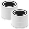 isinlive Filtro di ricambio Core 300 per purificatore d'aria LEVOIT Core 300, Core 300-P, Core 300S, Vortex Air, Core 300-RF, HEPA 3 in 1 con carbone attivo, confezione da 2, bianco