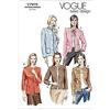 Vogue Patterns V7975 - Giacca Petite da Donna, Taglia D 12-14-16