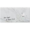 SIGEL Lavagna magnetica in vetro Artverum 91 x 46 cm | GL361, superficie lucida, vetro di sicurezza, facile da montare, 3 magneti al neodimio inclusi, marmo bianco
