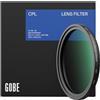 Gobe - Filtro polarizzatore circolare (CPL) per obiettivi 77 mm (Pro)
