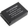 LOTUS POWER Batteria Ricambio LPE12, Batteria Ricaricabile agli Ioni di Litio da 1250 mAh 7,4 V LP-E12 per Canon EOS M10 / EOS M2 / EOS M50 / EOS 100D / EOS Kiss X7 / EOS Rebel SL1 / PowerShot SX70 HS