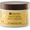 LA SAPONARIA Capelli e Cute Maschera anti-crespo - Aloe Bio e Ialuronico 200ml - Maschera Disciplinante/Anticrespo Capelli