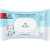 RILASTIL Pediatric - Salviette detergenti con provitamina B5, vitamina E e camomilla 72pz - Trattamento Bebè