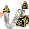 JSTHHTT Scatola Sorpresa per Soldi Regalo, Diy Scatola Regalo Compleanno, Scatole Portasoldi a Sorpresa Buon Compleanno, Salvadanaio di Compleanno per Regalo in Contanti da Tirare
