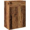vidaXL 1/4x Scarpiera Rovere Sonoma 60x35x84 cm in Diversi Colori