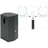 PEBSHOP Attacchi 2 bracci per pali Sfere Globo 74x77xH142 mm.