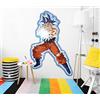 Oedim Vinile da Parete Dragon Ball Super Goku Ultra Instinto Onda Vitale Prodotto Ufficiale | 72x110 cm | Vinile per Pareti | Bianco | Cartoon