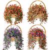 Raisand Fiori Finti da Esterno 4 Pezzi, Resistenti alle Intemperie, Pianta Finta Cadente, Anti-UV, Fiori Artificiali da Esterno per Decorazioni di Interni ed Esterni e Fotografia