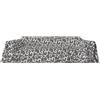 HOME ZEN HOUSEHOLD LINEN telo gran foulard copriletto copritutto copridivano art sunny in tessuto di poliestere e cotone antistrappo con fantasie in stampo damascato floreale cancello (240x280 cm, ivy grigio medio)