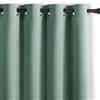 RESTILO - Tenda Blackout 140 x 270 cm, colore: menta, 1 pezzo, con occhielli, decorazione per finestre