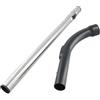 BEAZOOM Tubo telescopico di ricambio e set maniglia per Miele C1 C2 C3, | Tubo di prolunga regolabile con controllo di aspirazione, 62-103 cm