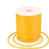 Craftdady 25 m Cavo di Gomma del PVC del Tubo Avvolto Intorno per Memoria della Collana del Braccialetto di Maglia, Arancione
