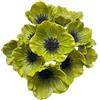 Rikyo 10 Steli 28 cm Bouquet Fiori Artificiali Fiori di Papavero, Non Sbiadiscono Finti Anemoni Fiori Selvatici per Centrotavola Vaso Tavolo Cucina, Casa Verde Matrimonio Fiori da Tenere Sfondo Arco