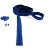 Artefizio Cerniere Lampo al Metro in Nylon, Catena Continua, 20 Colori a Scelta, Zip in Metallo, 7 Lunghezze, 4 mm 100% Poliestere, Made in Italy (Electric Blue, 2 m + 5 Cursori)