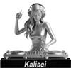 Reyrijf Stampa personalizzata 2D acrilico Donna DJ Player Desk Ornament Plaque, nome personalizzato DJ Music Disc Player Mixer Turntable Decor Sign, regalo per i musicisti Natale (S-29)
