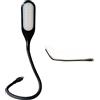 JeoPoom USB Portatile Lampada da Lettura, Luce da Lettura LED, Luce per leggio, 18 LED Dimmerabile su 3 Livelli Interruttore Touch per E-Reader Libri Notturna Tablet Letto Viaggi Camera
