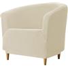 moismk Velluto Copripoltrona Chesterfield 1/2 Pezzi,1 Posto Elasticizzato Fodere Copripoltrona, Fodera Poltrona Club Tullsta per Bar Soggiorno Camera da Letto Reception ( Color : #4 , Size : 1-piece set )