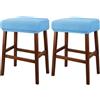 ILiemao Fodera Sgabello Coprisgabello Rettangolari da Bar, 2/4 Pezzi Copri Sgabello Bar, Lavabile Facile da Pulire Morbido, per Sgabello da Bar Sedia(P5,2pack)
