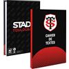 Stade Toulousain Toulouse Official Rugby Collection - Quaderno con testo scolastico
