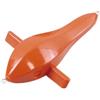 HaloModora Esca da pesca per uccelli non attrezzata per pesca a traina in mare, esca teaser in ABS aerodinamica per pesci predatori, arancione brillante