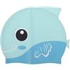 HOMSFOU Cuffia da Nuoto in Silicone, Cartone Azzurro, Media