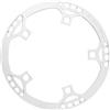 DQZJXVMKLWT Compatibile con la Corona Singola Litepro 130BCD Accessori | Rotondo in lega 45-58T for MTB da strada pieghevole 130 BCD