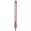 LeeQinersw Boa di Segnalazione Subacquea Segnalatore Immersione Boa Superficie Galleggiante Cilindrica Banda Riflettente Materiale Nylon TPU Facile da Gonfiare, Rosa Mimetico, 1.5M 15CM